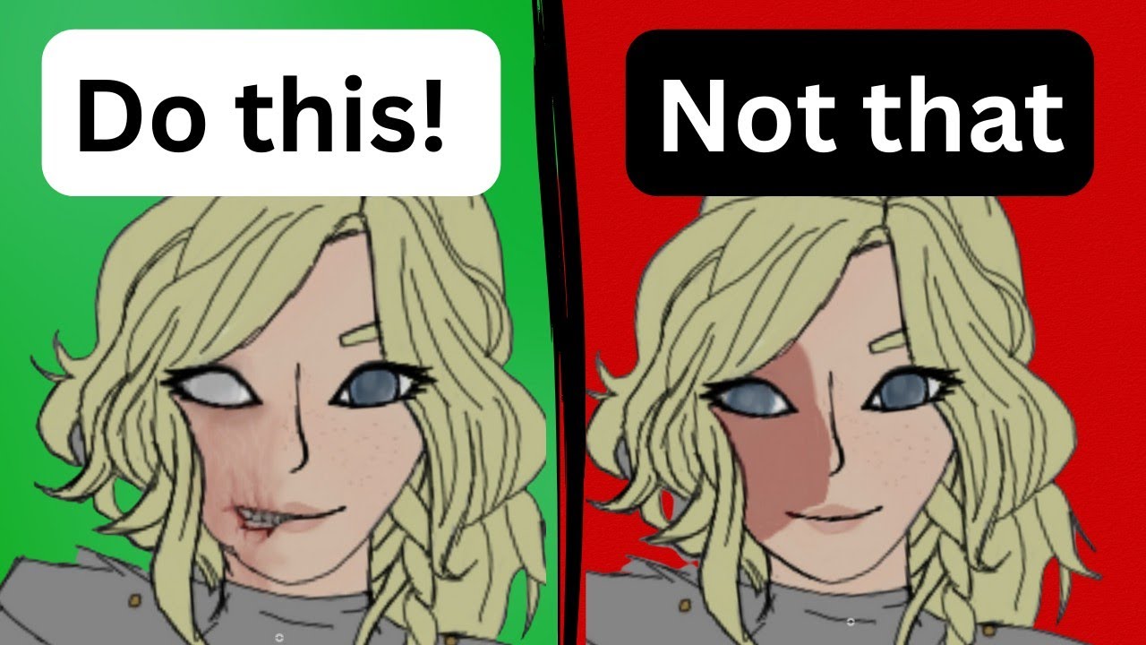 How to Draw/Art Tips! - Scars and Injuries
