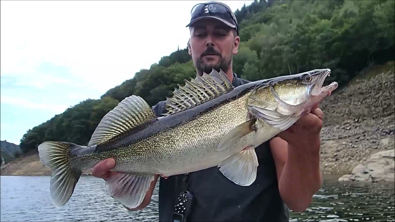 pilou34 présente lac de Sarrans avec Johan