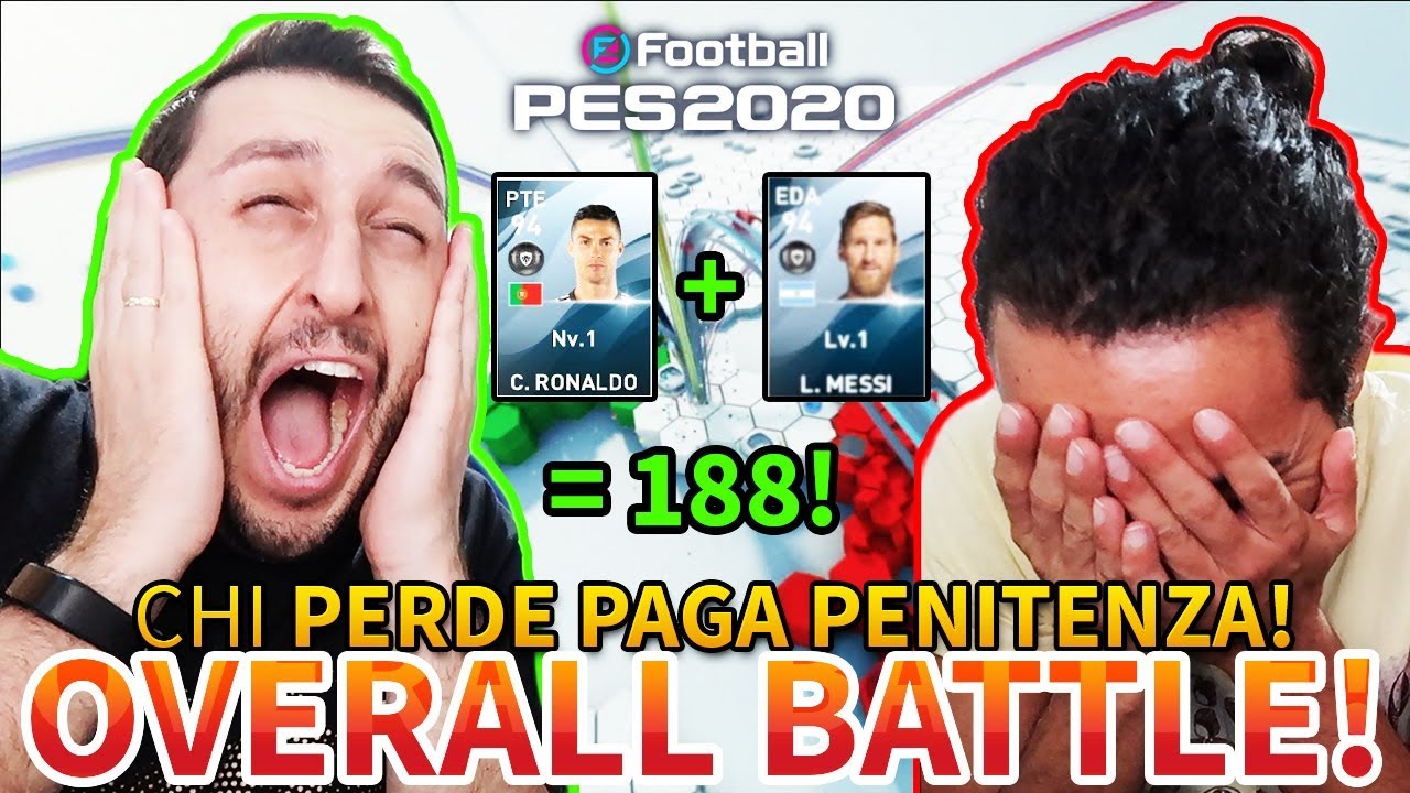 CHI PERDE PAGA PENITENZAAA!!! OVERALL BATTLE CHALLENGE! [PES 2020]