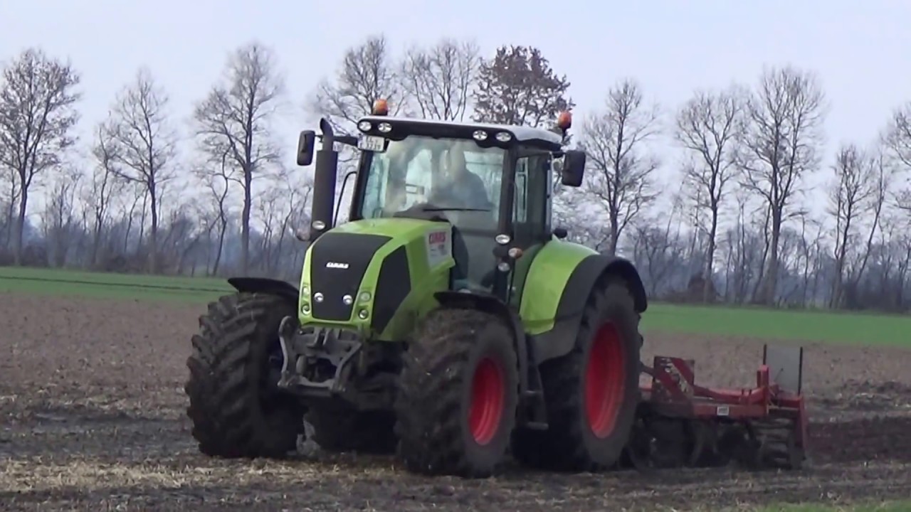CLAAS AXION 820 CMATIC MET EEN EVERS SCHIJVENEG