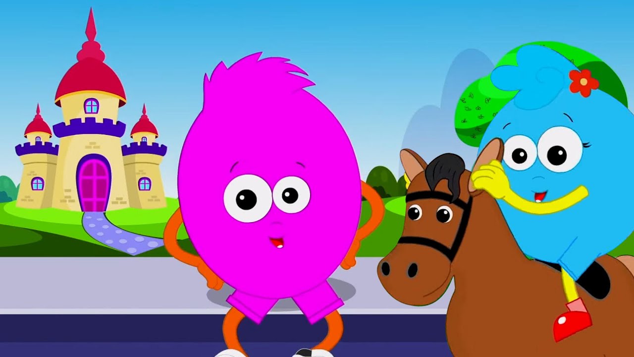 Humpty Dumpty Sat On A Wall, Learn Shapes and Rhymes for Kids