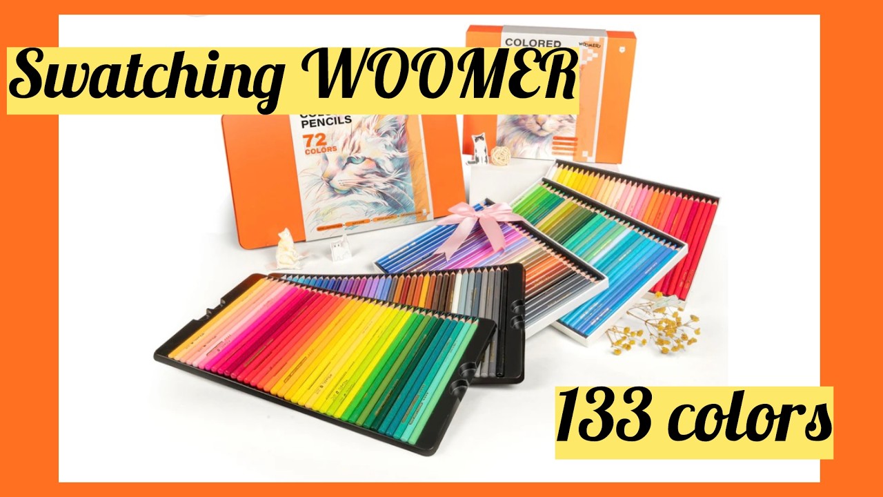 Tabelando 133 cores da Woomer / Swatching Woomer 133 colors / parte 2