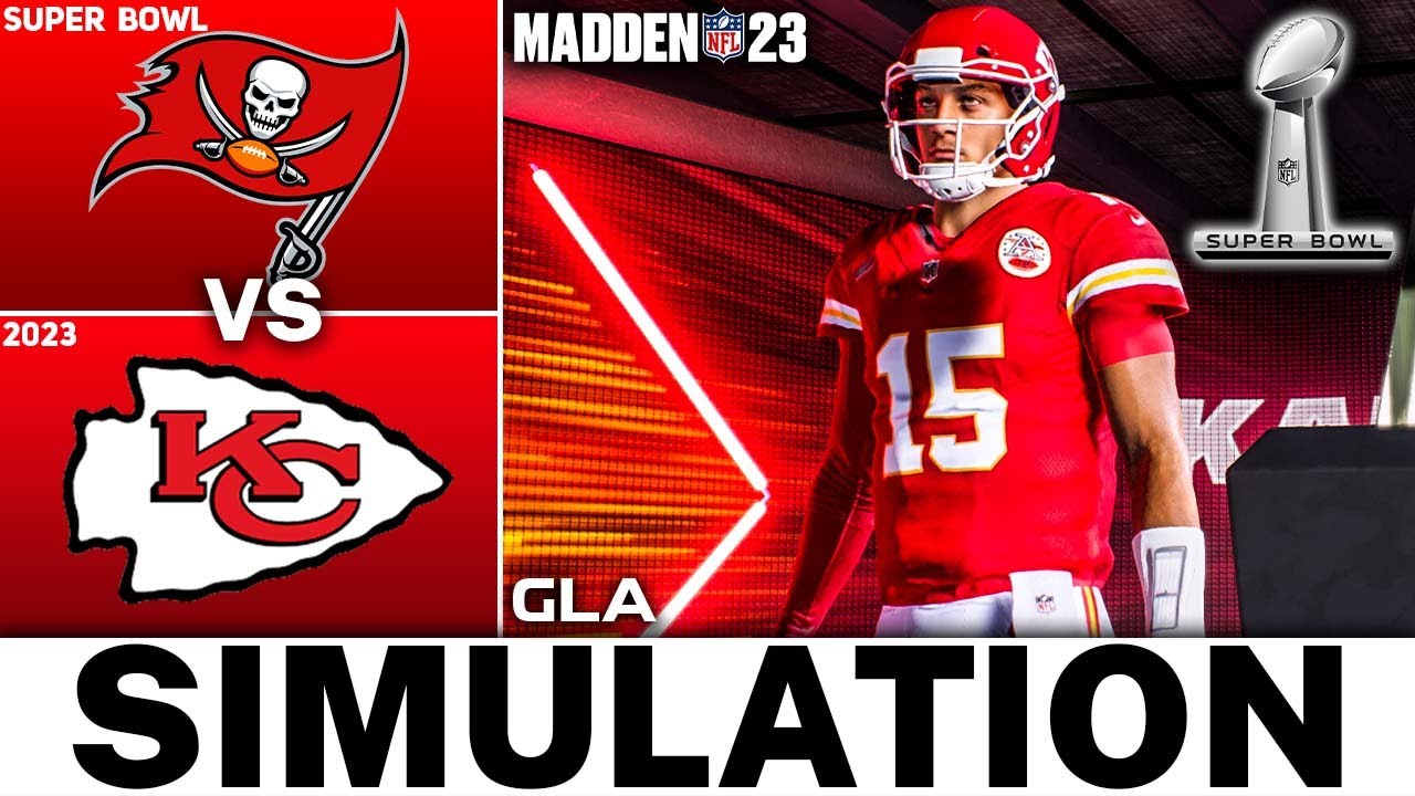 Madden 23 - Buccaneers vs. Chiefs Super Bowl 2023 LVII Simulation Gameplay Next Gen PS5