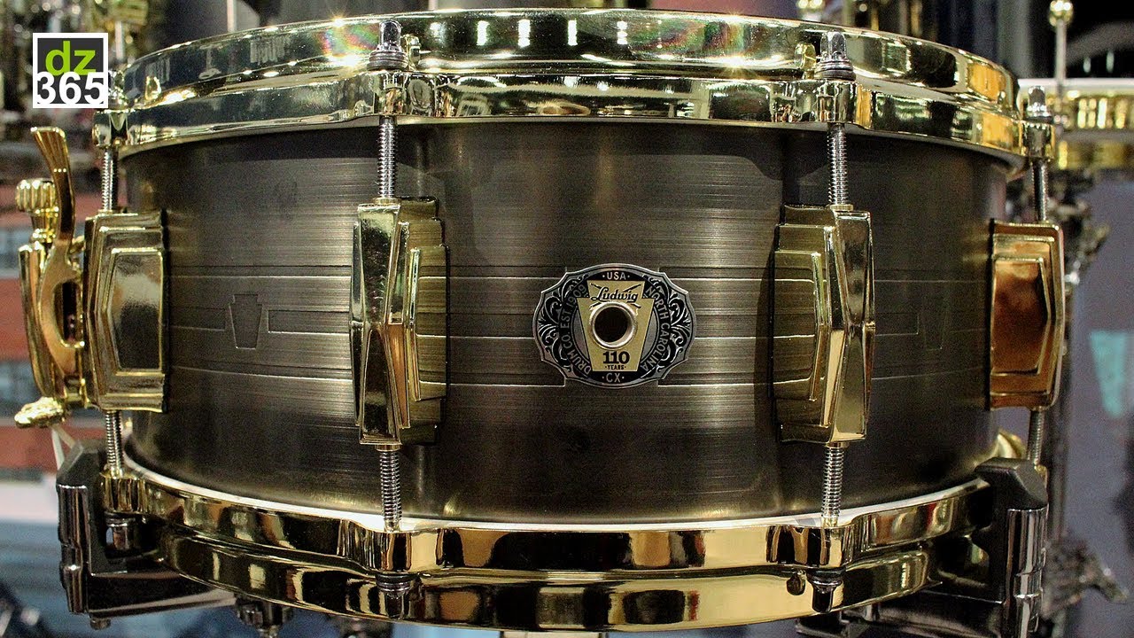 The Ludwig 110th Anniversary & 2019 snare drums