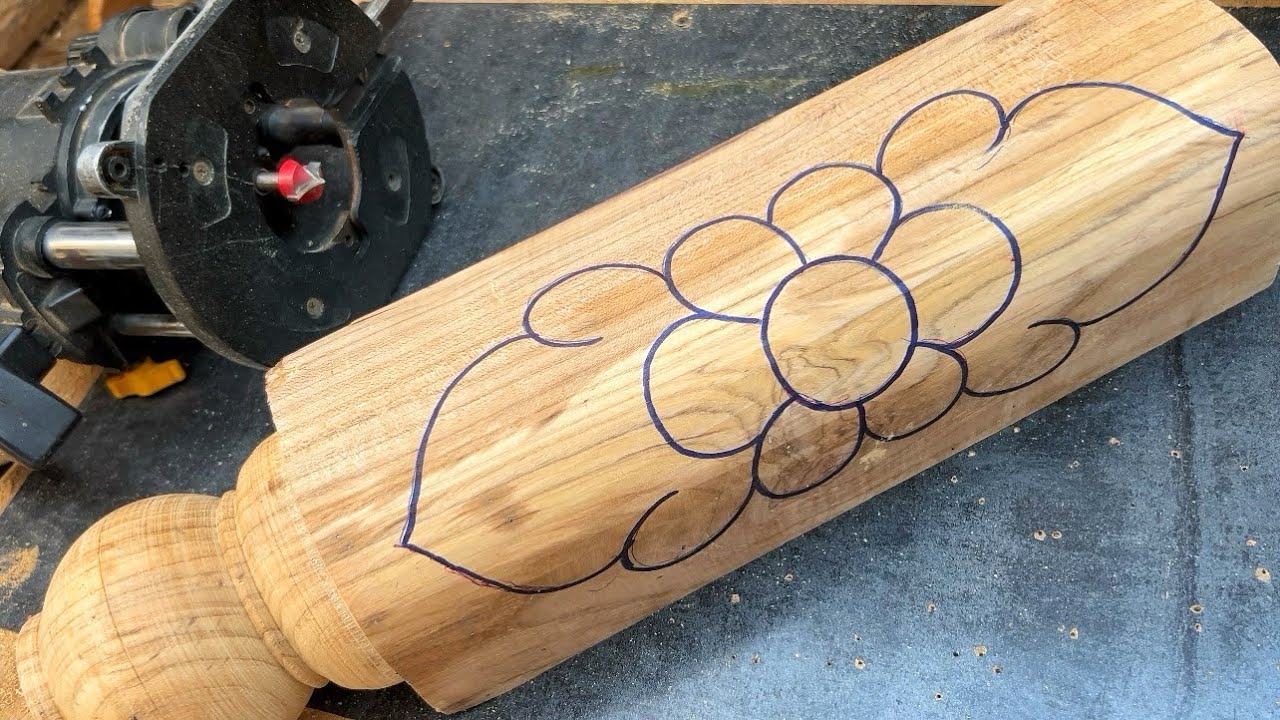 Difficult Wood Carving Designs Convert  Easy By TG wood art