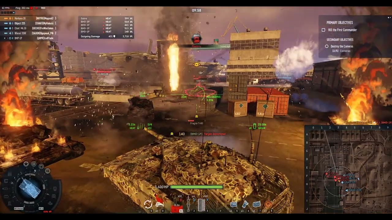 Armored Warfare - Merkava 2B PVE
