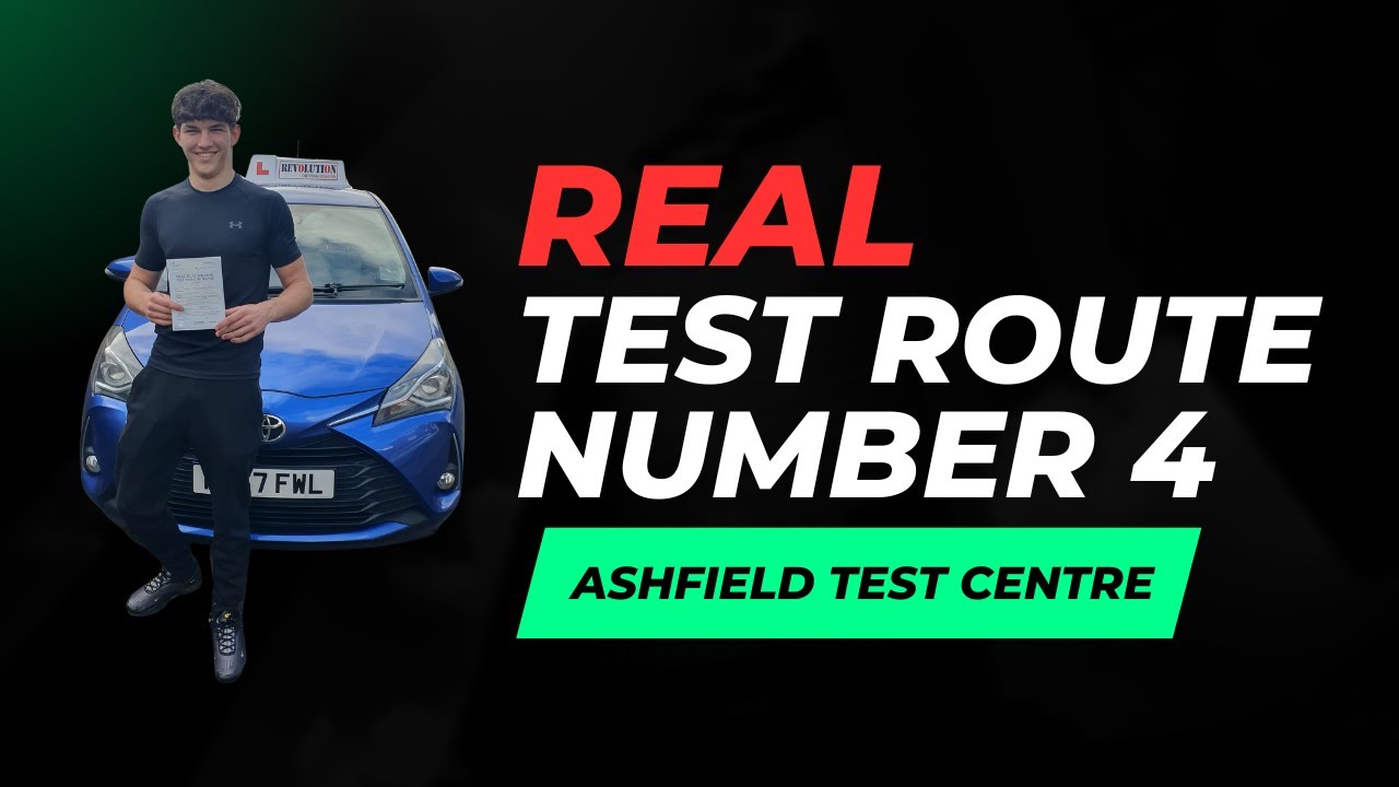 Test Route Ashfield Test Centre | Mock Driving Test | Pass Your Driving Test | How to pass your test