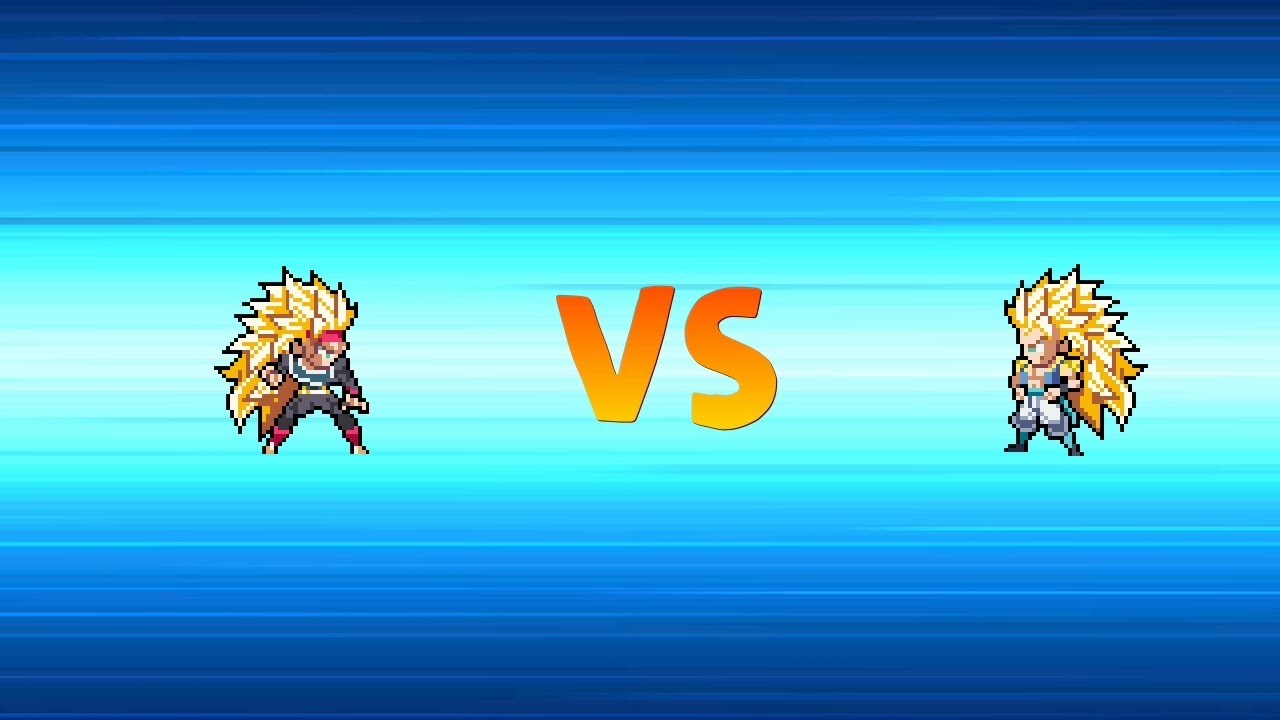 Bardock ssj 3 VS Gotenks ssj 3