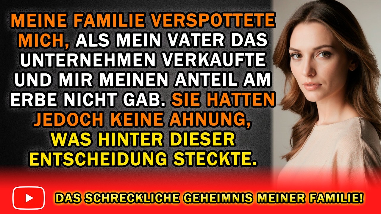 Meine Familie hat mich verstoßen! Aber ich konnte ihnen beweisen, dass sie sich geirrt haben!