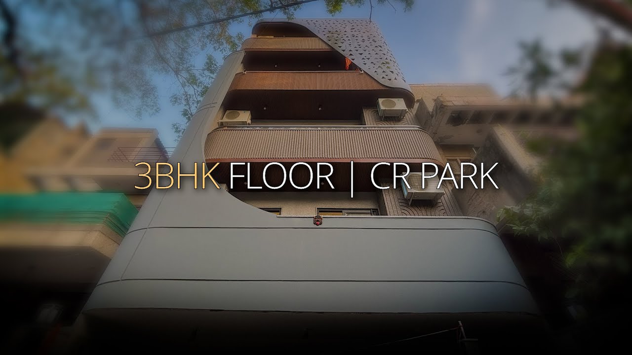 Продаётся трёхкомнатная квартира в CR Park Delhi | Элитная недвижимость рядом с метро Nehru Enclave