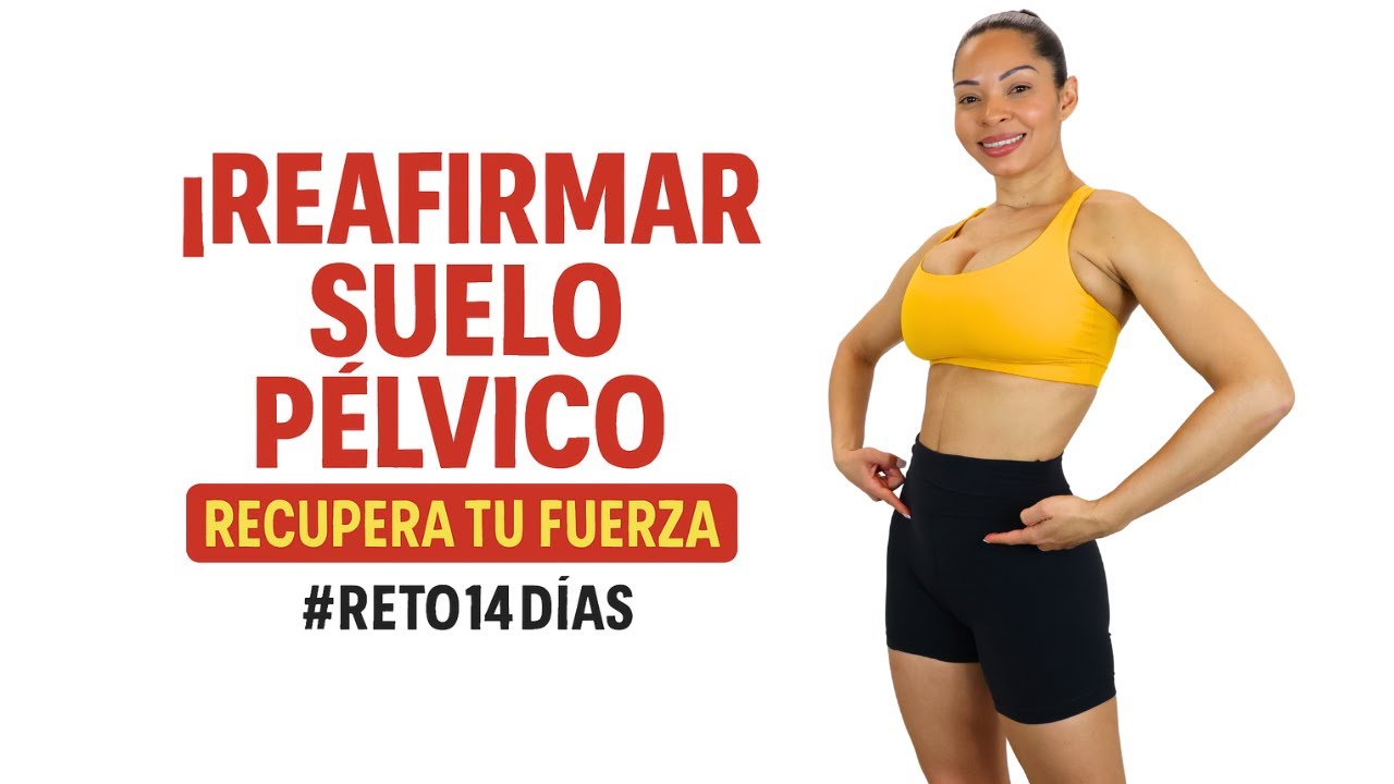 Ejercicios para Reafirmar el Suelo Pélvico | Día 1 Reto Abdomen plano (Postparto, Kegel, 15 Minutos)