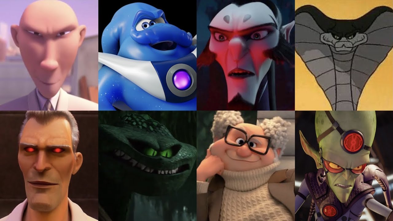 Defeats of my Favorite Animated Movie Villains Part XIV