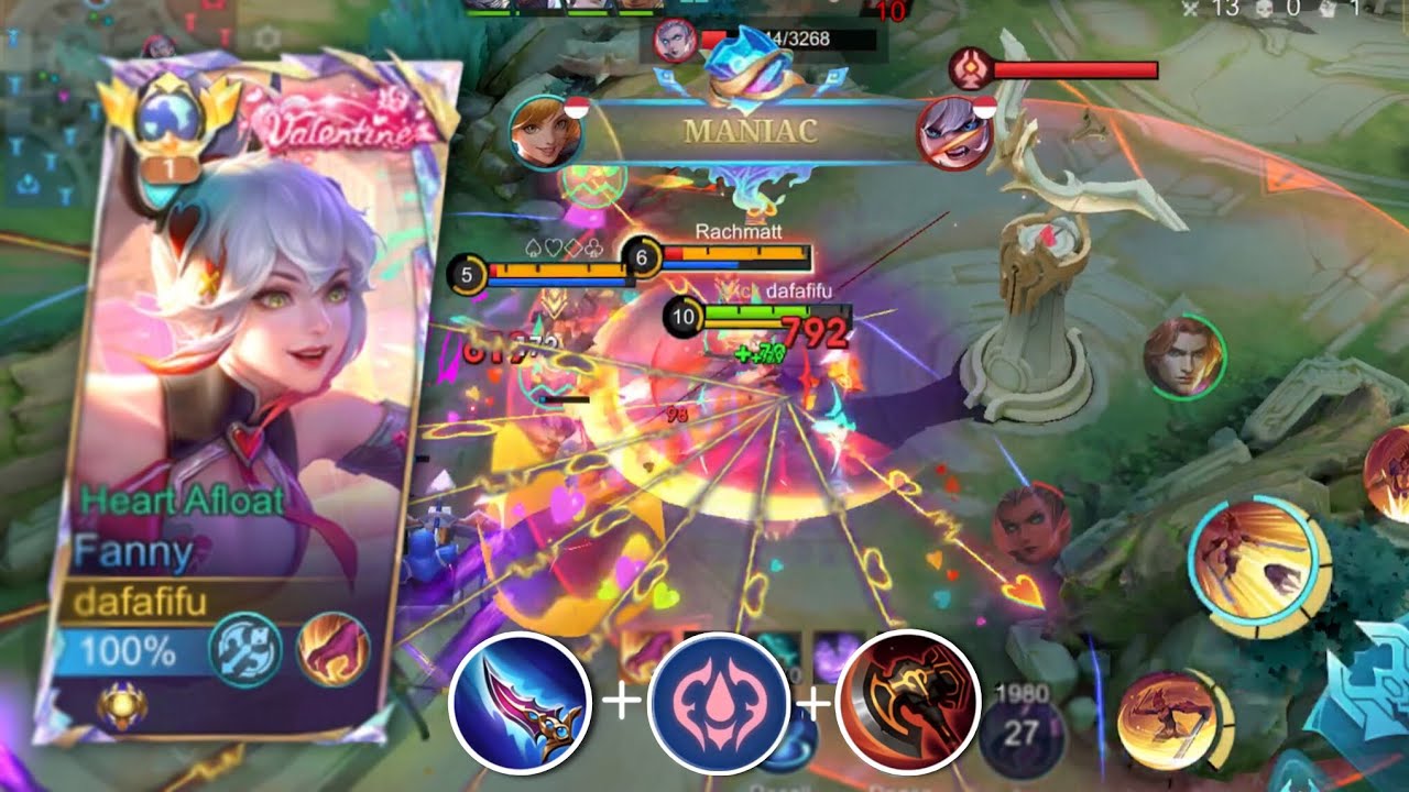 BUILD REVEAL !! 32 KILLS RANKED THIS BUILD TOO OP FOR FANNY !! - Mobile Legends Bang-Bang