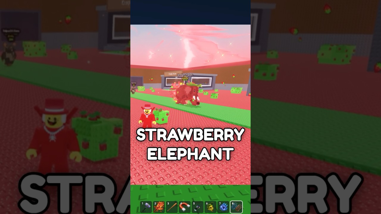 КАК БЫСТРО ПОЛУЧИТЬ КЛУБНИЧНОГО СЛОНА в STEAL A BRAINROT #shorts#roblox#stealabrainrot