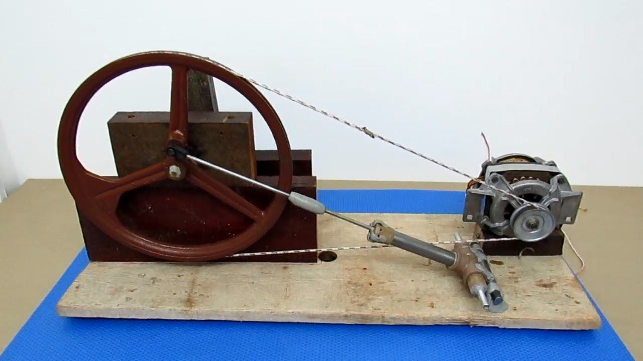 Motor de Máquina de Lavar Acionando Bomba D'água