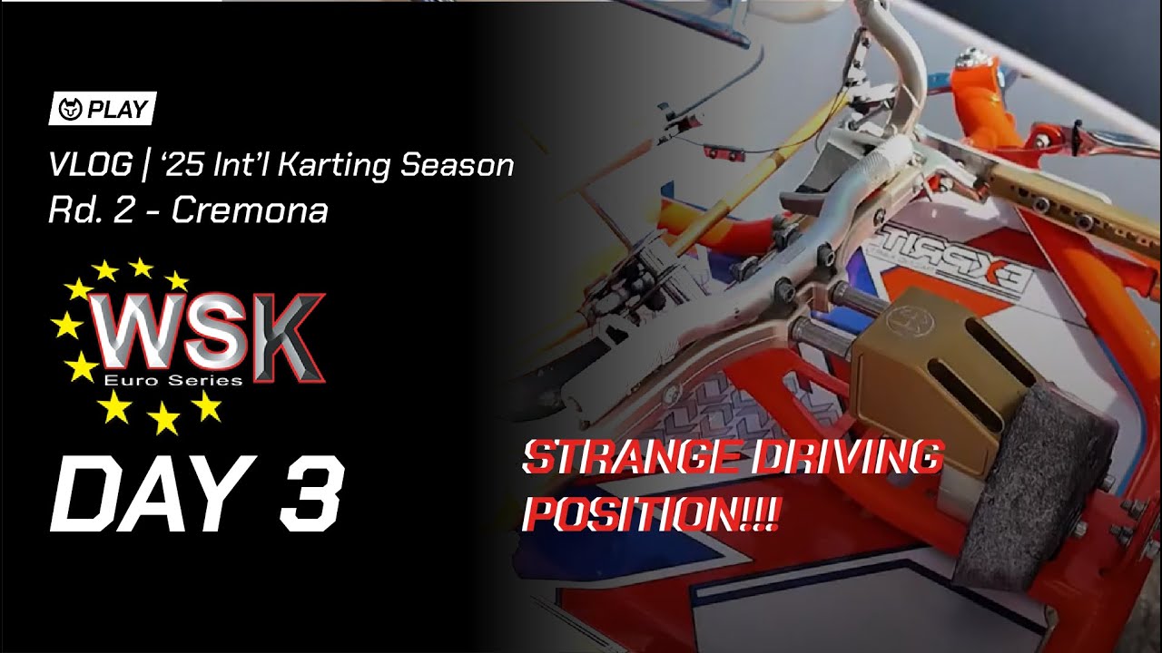 VLOG – Day 3 – WSK Euro Series 2025 – Rd 2 – Cremona