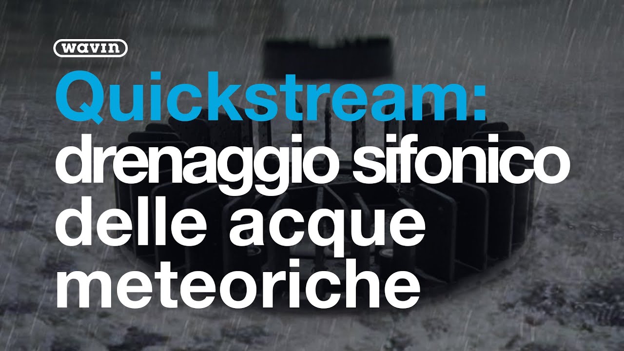 Drenaggio acqua piovana dal tetto: Wavin Quickstream [WEBINAIR] | Wavin Italia