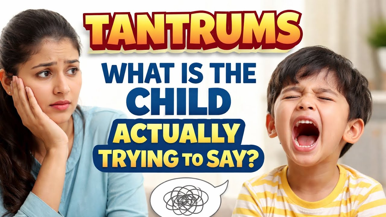 TANTRUMS- What Is My Child Actually Trying to Say?
