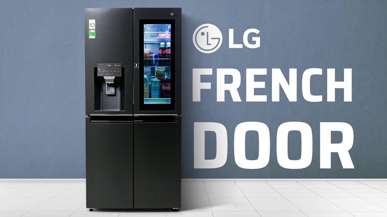 Trên tay tủ lạnh LG French Door: to, đẹp, cửa sổ tiện lợi