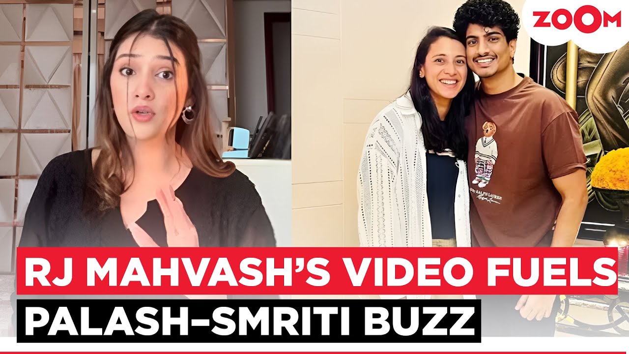 RJ Mahvash takes a DIG at Palash Muchhal after his wedding with Smriti Mandhana put on HOLD? 
