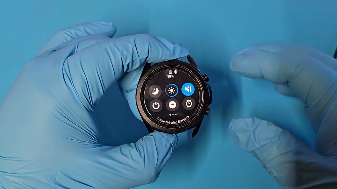 Замена батареи в часах GALAXY Watch 3 45M