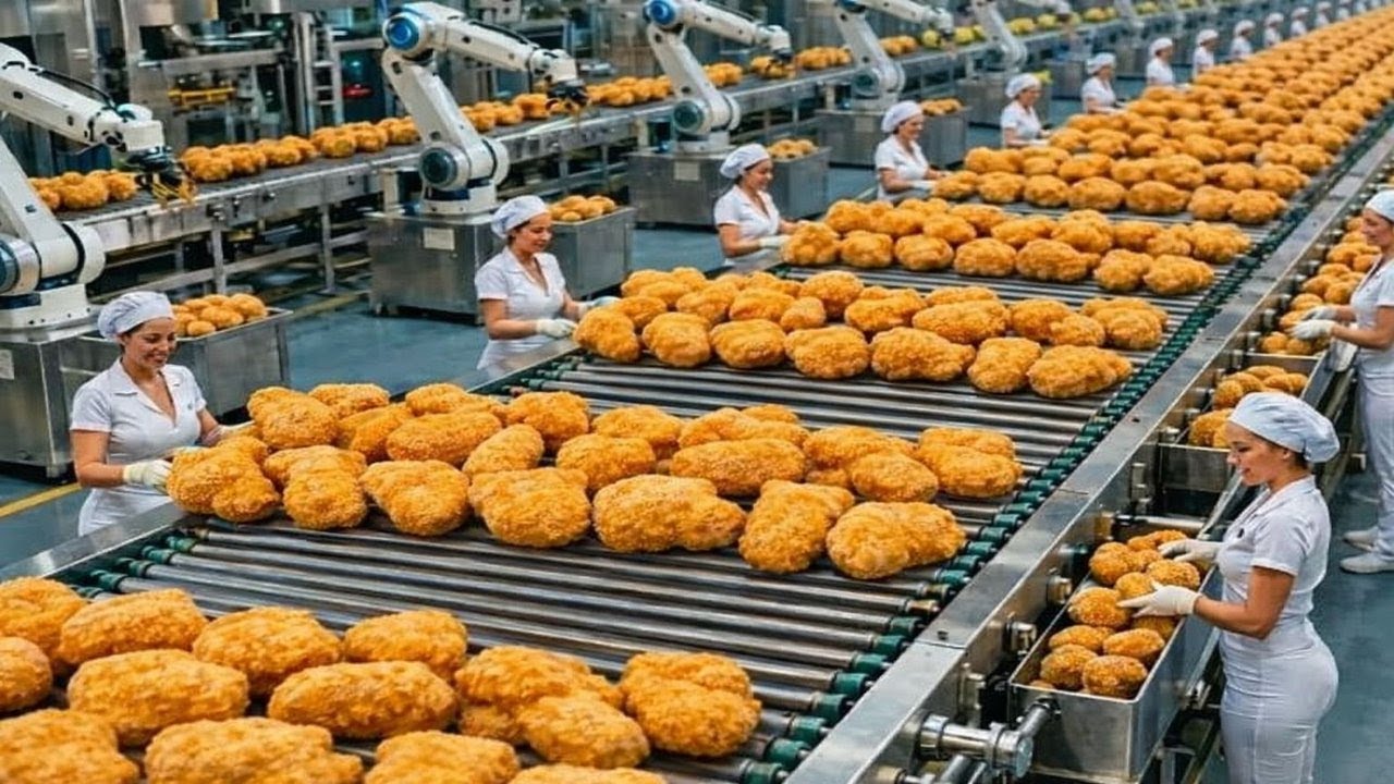 Inside a Factory That Makes Millions of Chicken Nuggets Daily