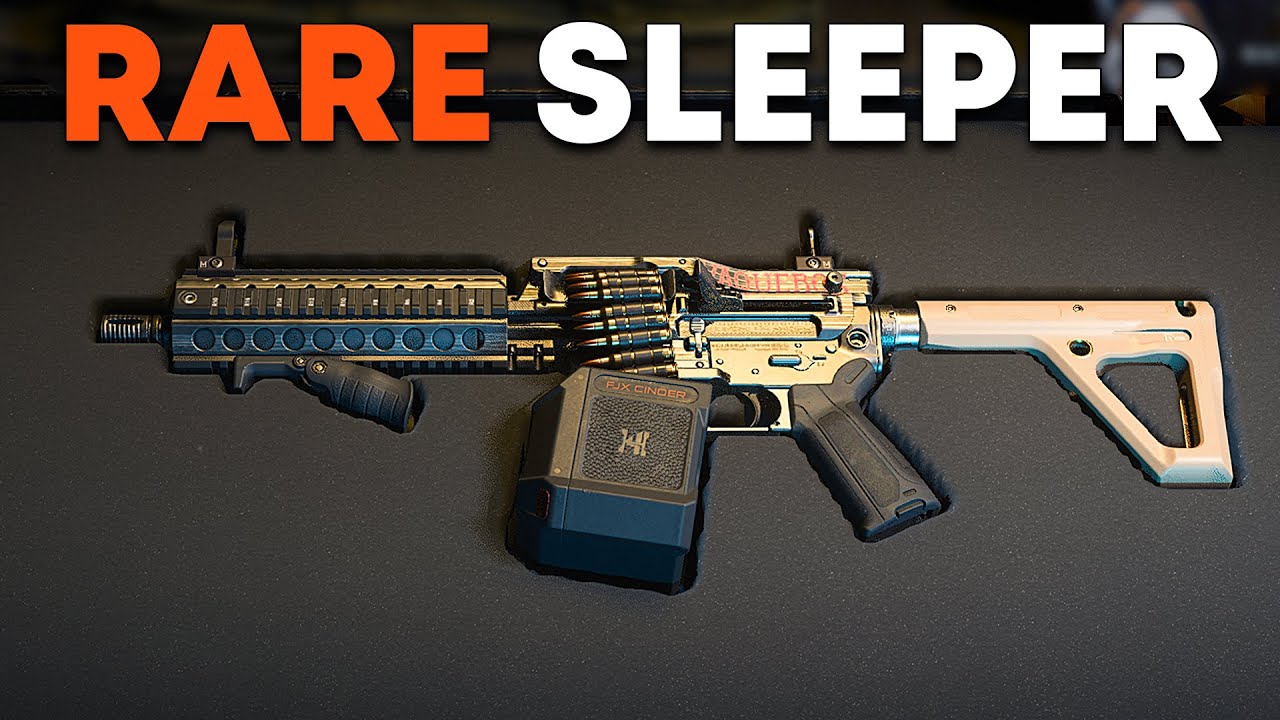 I built a 100 round SMG