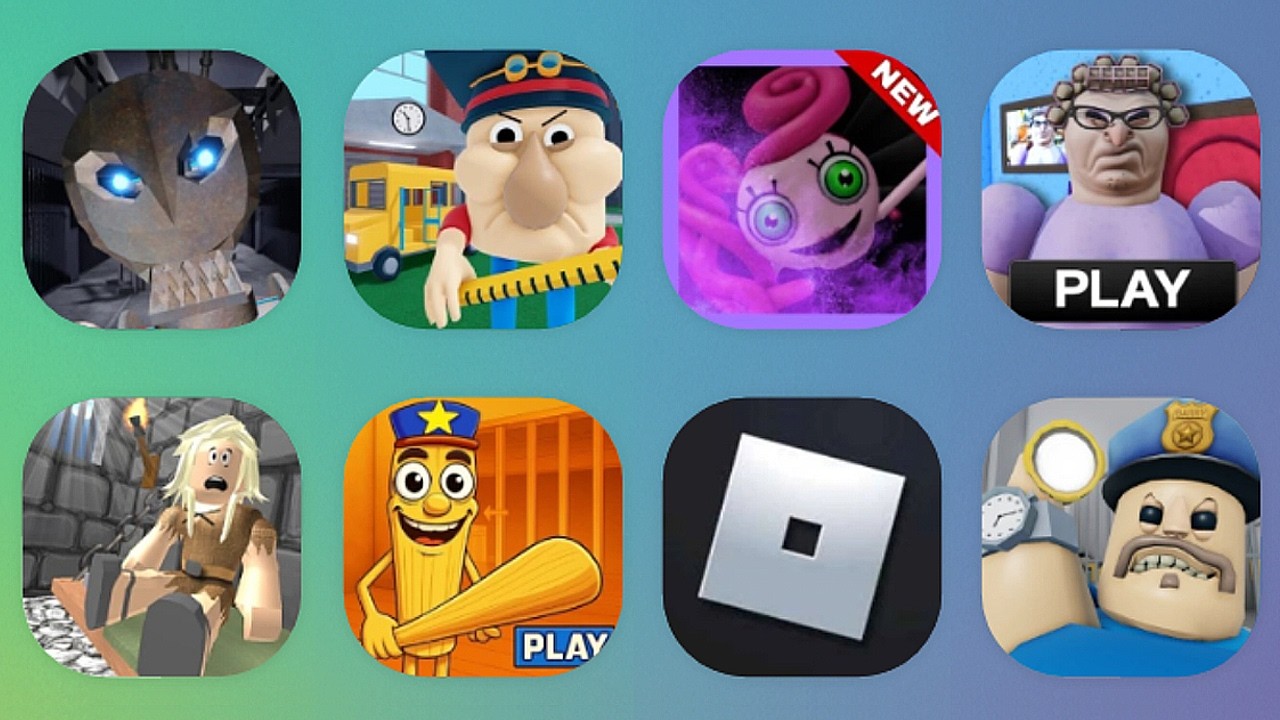 Roblox: Twisted Playtime(beta), Tung Tung Prison Run, Escape Dungeon, Epic School Escape, ..