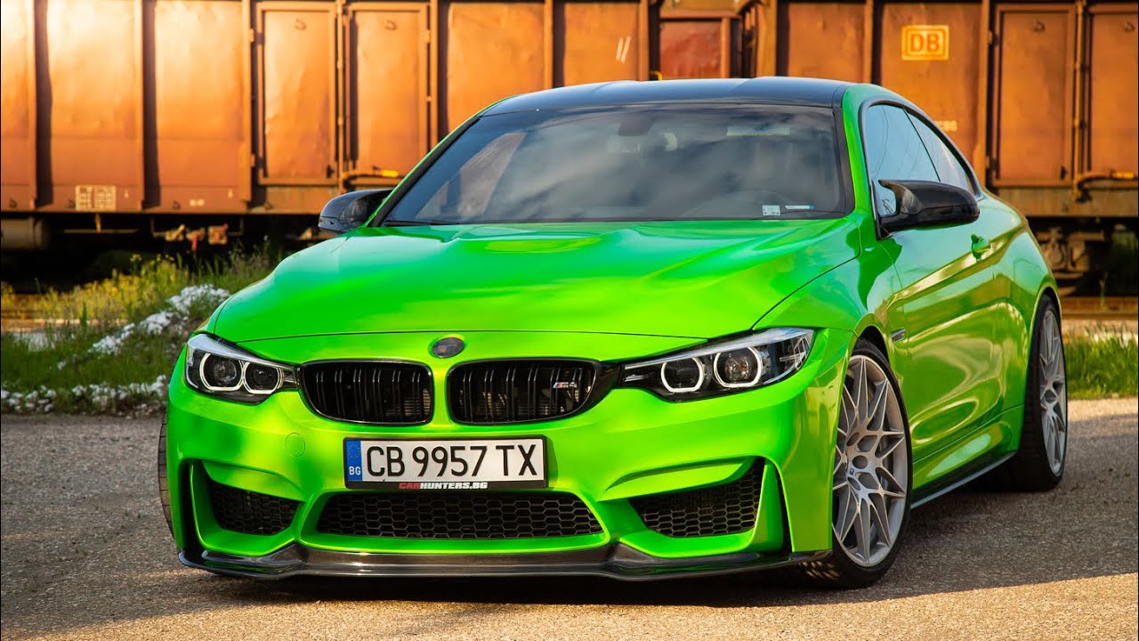 500hp- BMW M4 F82 green