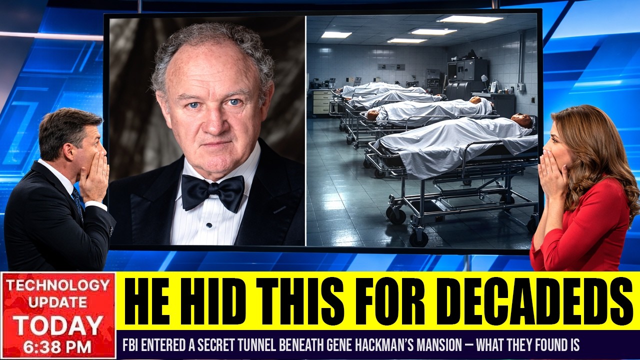 ФБР проникло в секретный туннель под особняком Джина Хэкмана &mdash; то, что они там обнаружили, вызыва...