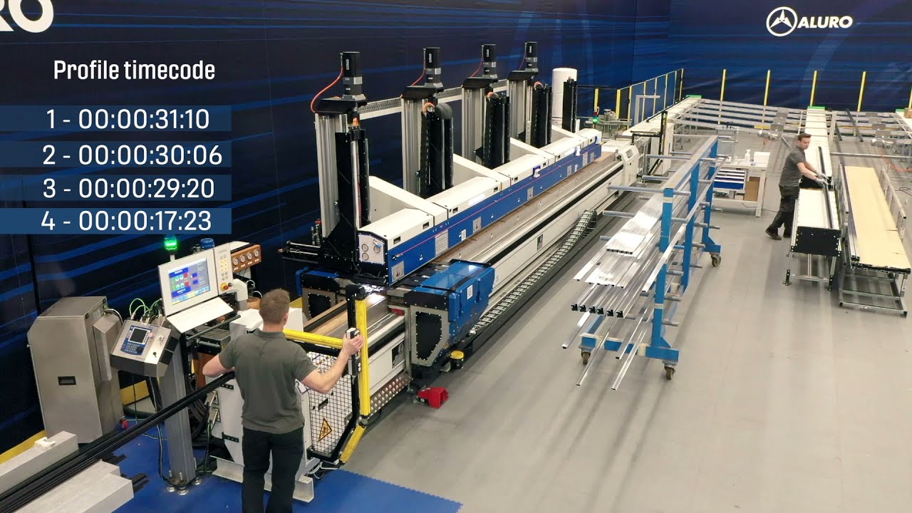 Thermal break assembly time tested on the Aluroller EVO