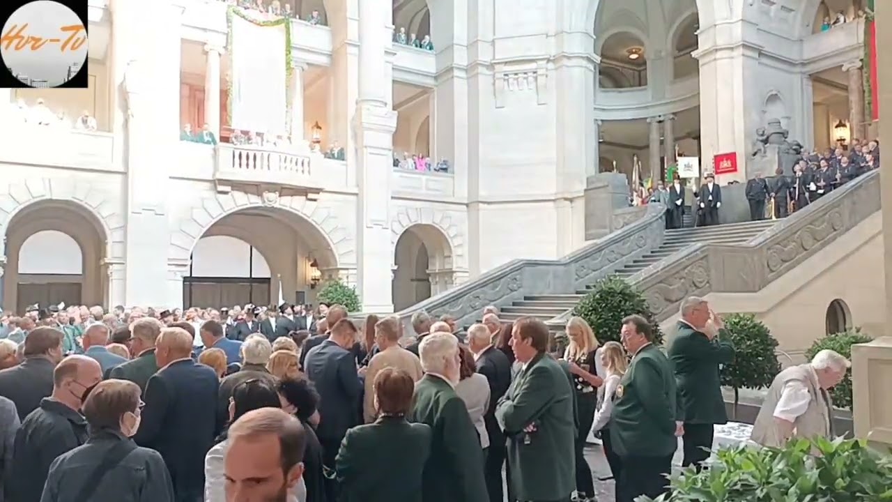 Schützenfest Hannover 1.7.22. Bruchmeister Verpflichtung im neuen Rathaus #h0107