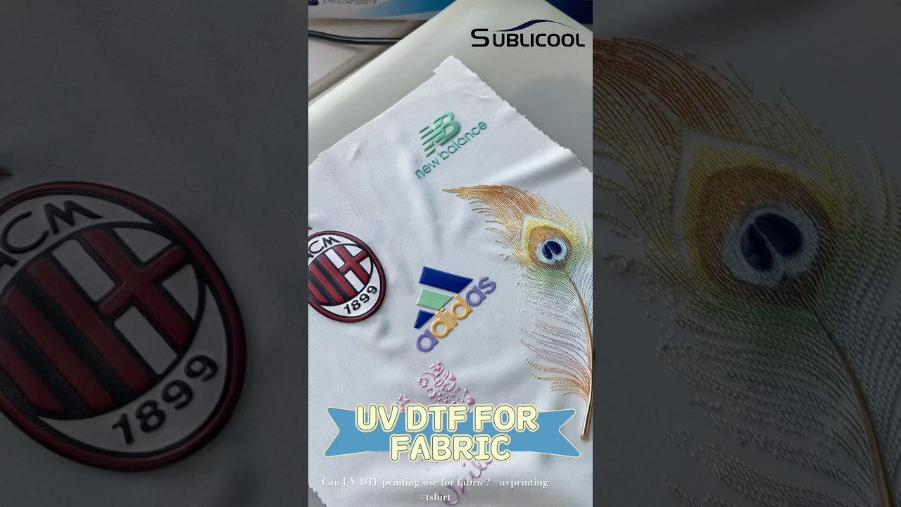 Can uv DTF printing use for fabric ? #dtfprinting #uvdtf