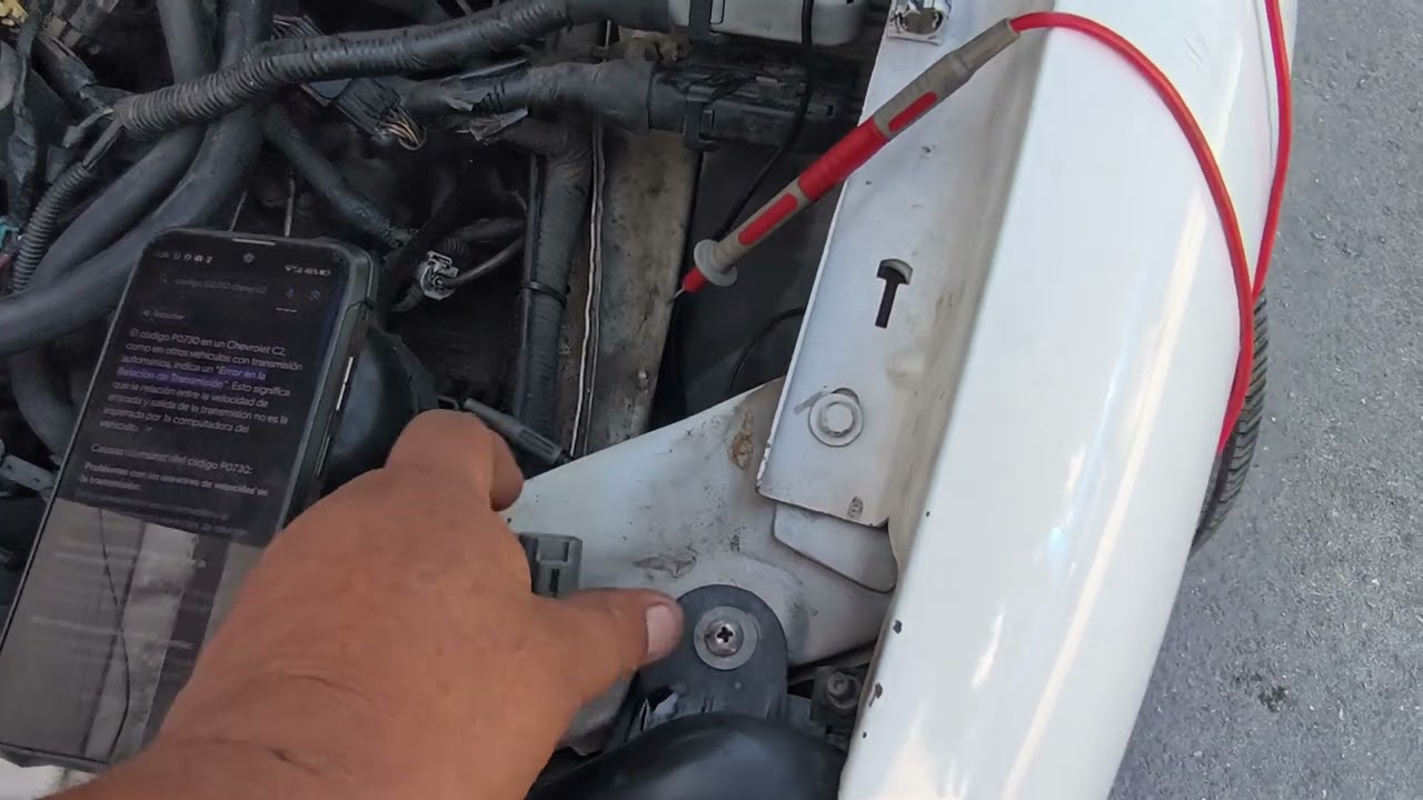 como checar sensores de entrada y salida chevy c2 transmicion automatica