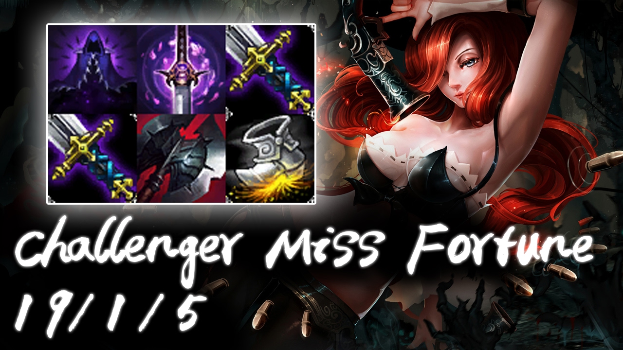 Challenger Miss Fortune vs Ziggs + Galio | Korea High Elo Replays