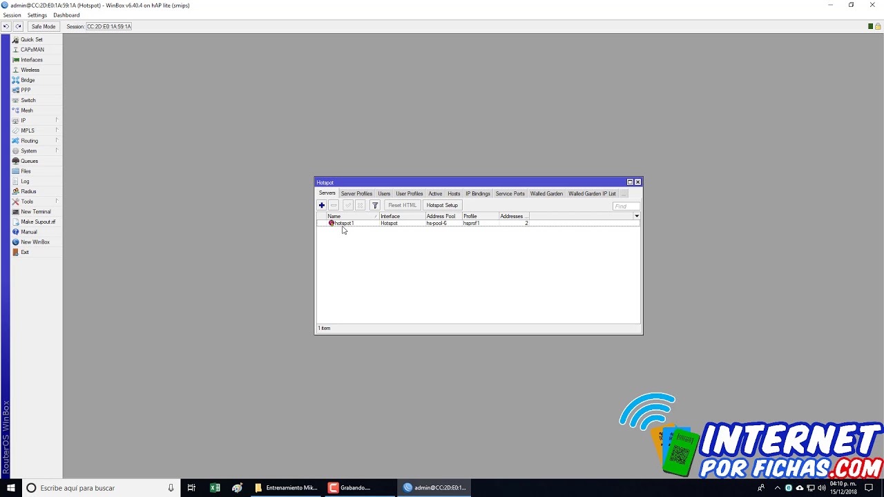 02 - Configurando Hotspot