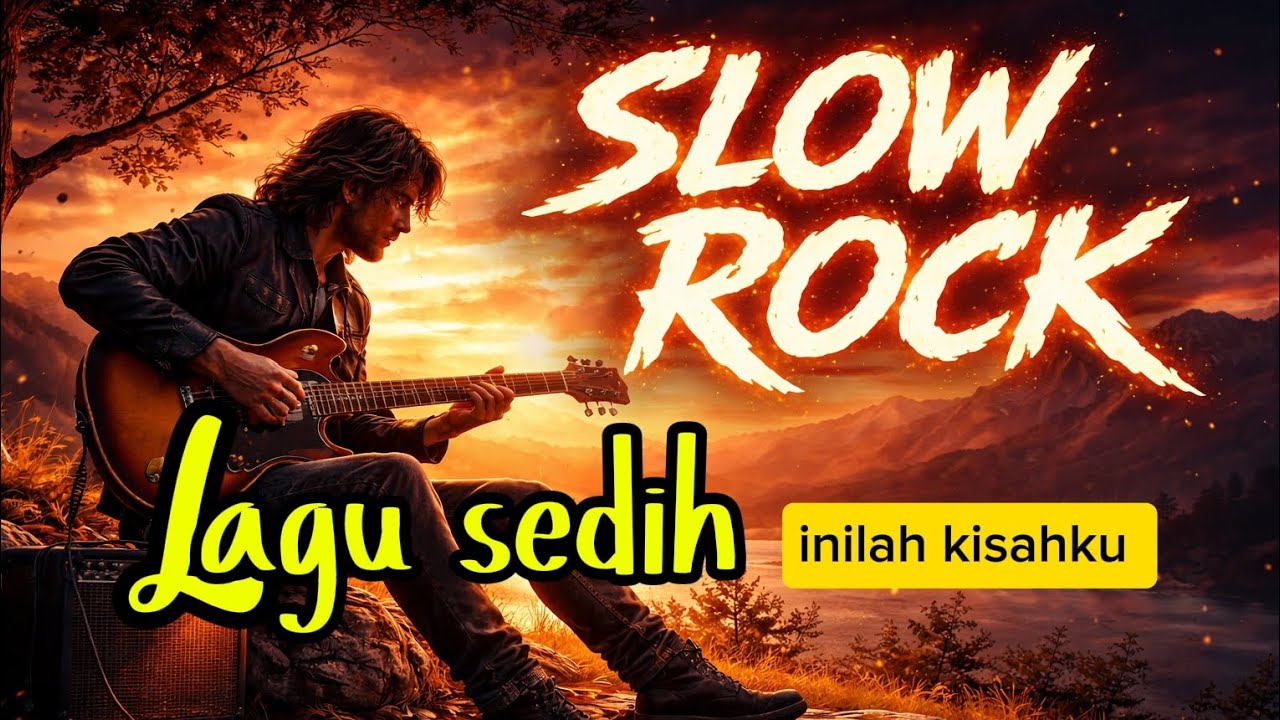 Rindu yang tak bertepi | lagu galau slow rock ⭐🎧