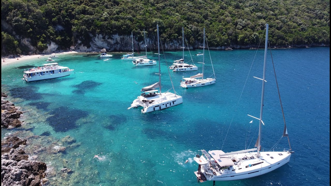 Buriavimas. Mėlynoji Graikija 2. Corfu 2023