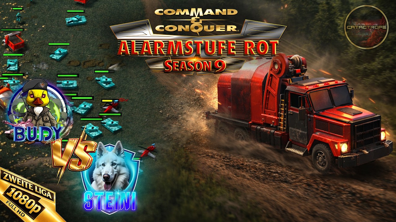 🤯 Bauhof-Play VERBOTEN?  | Command and Conquer Red Alert eSports League 2026 | Budy201 vs. Steini