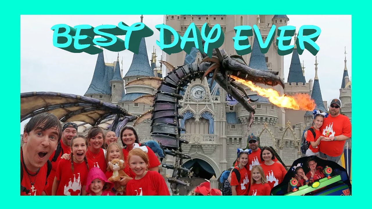 Family Disney Trip  Day 4  Magic Kingdom with the Ingham Family!