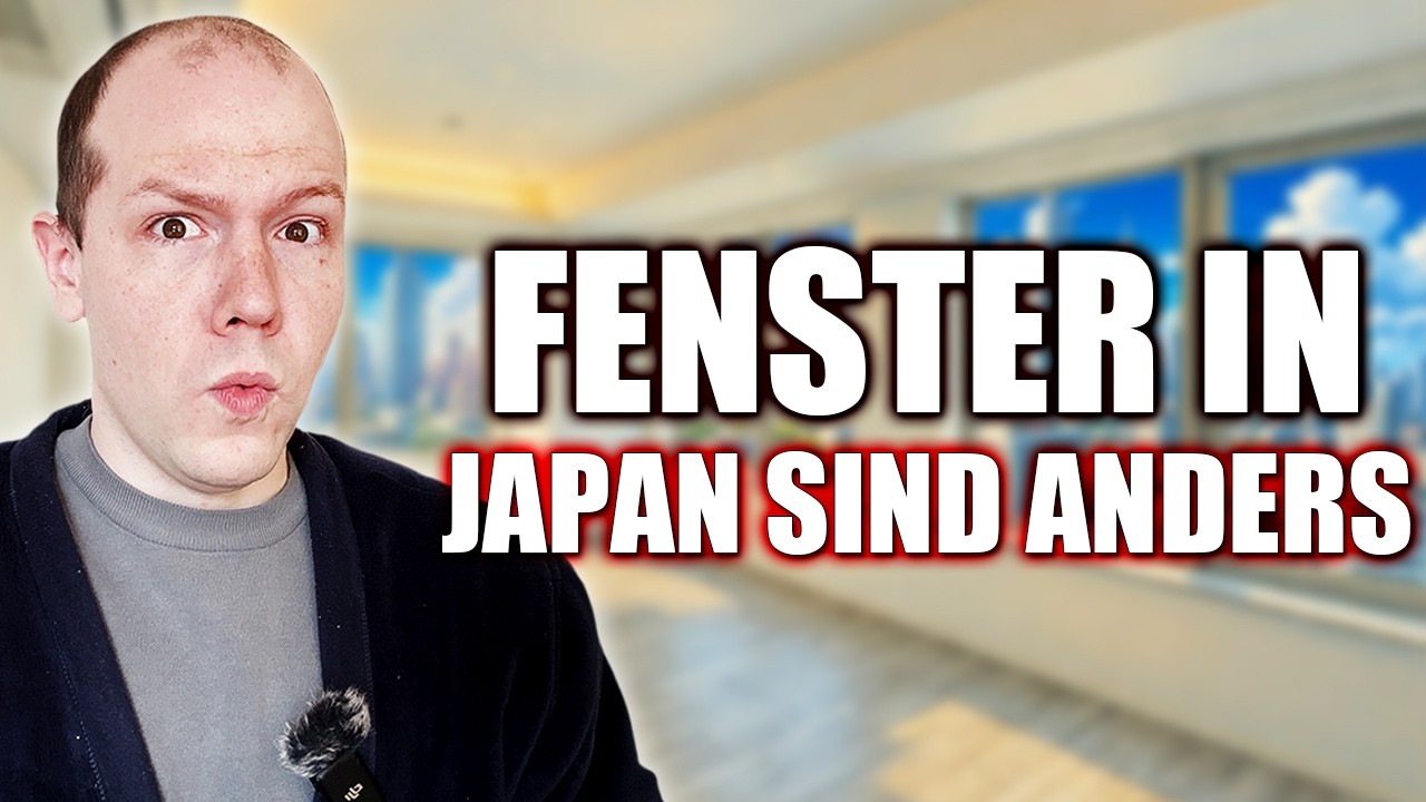 Einfach GENIAL! - Fenster in JAPAN sind super PRAKTISCH