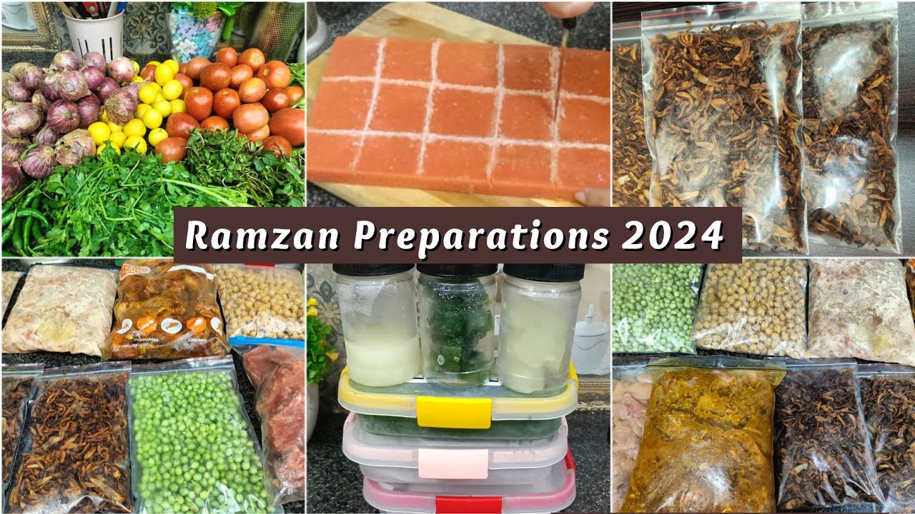 Make and Store for Ramzan | Iftar Preparations for Ramzan | Ramzan Preparations Vlog by Alia