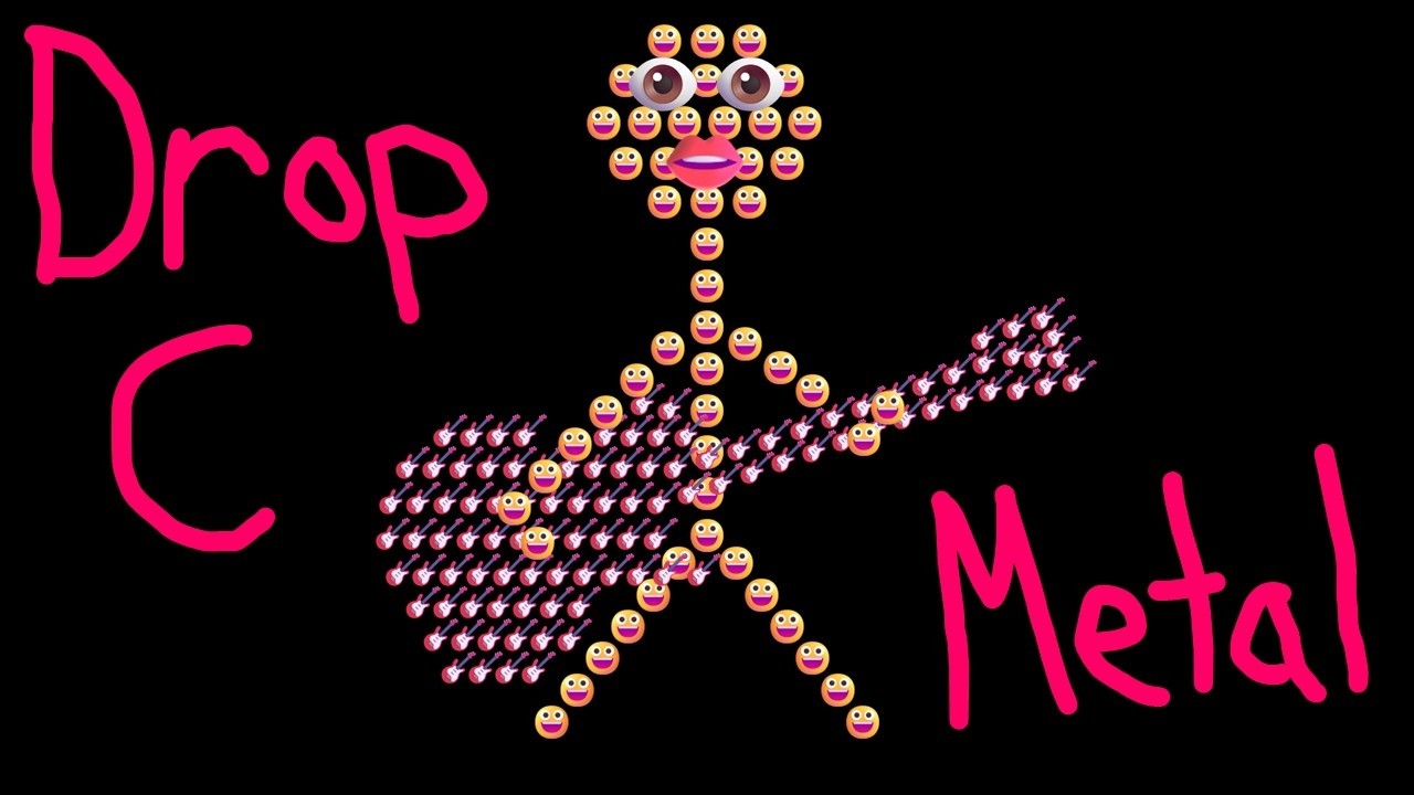 Slow Burn Drop C Metal Backing Track (100 bpm)