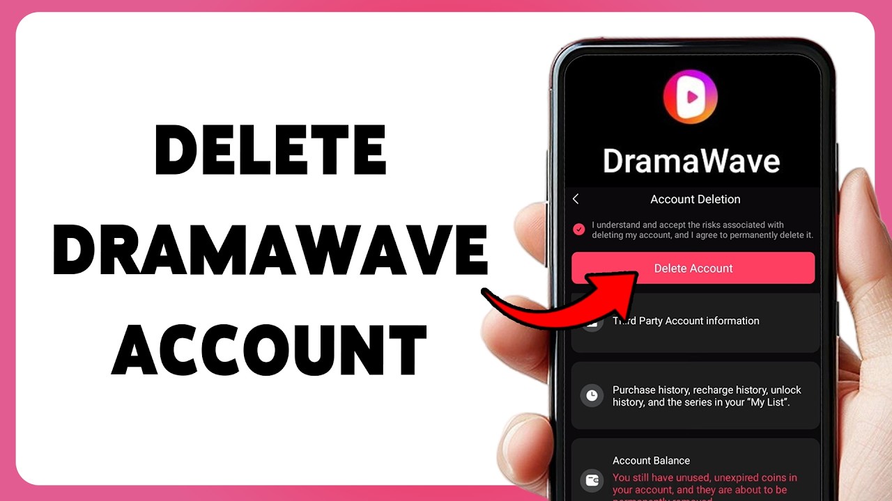 Как удалить аккаунт Dramawave | Удаление профиля Dramawave 2026