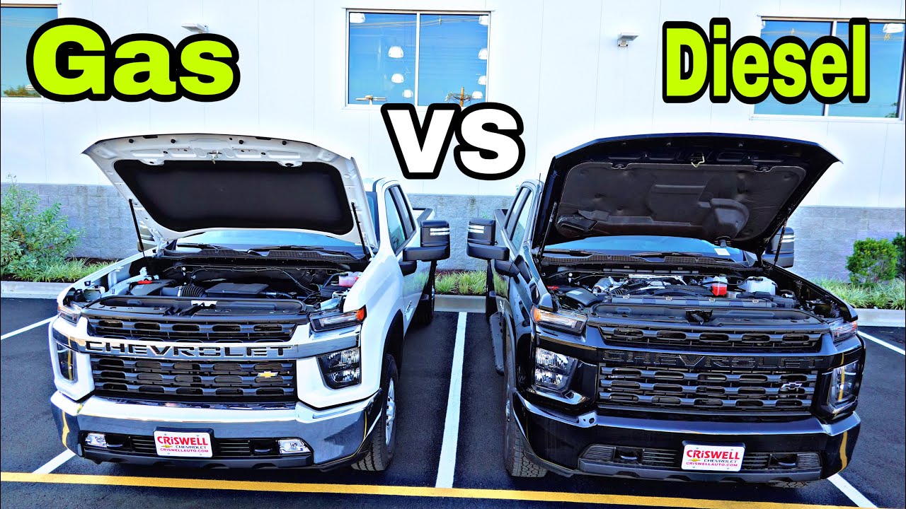 2022 Chevy Silverado 2500 HD Дизель VS Бензин || Насколько Duramax превзойдет 6,6-литровый бензин...