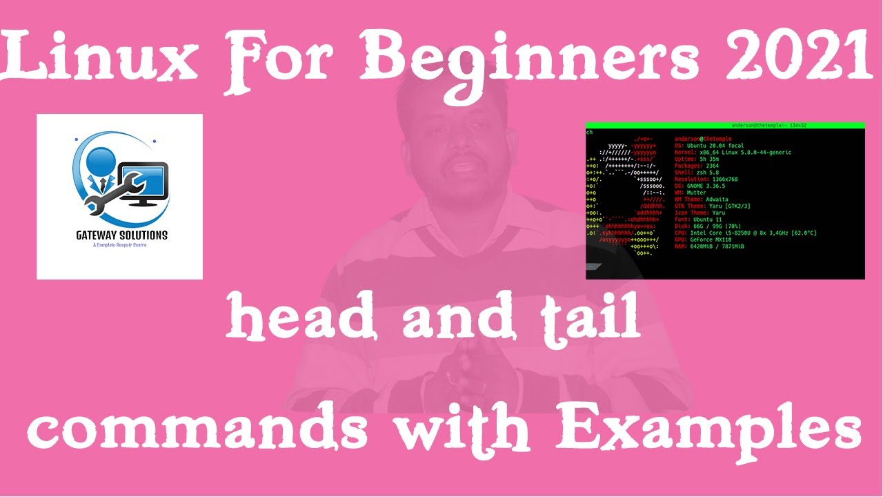 head and tail Command in Linux | Linux for Beginners 2021