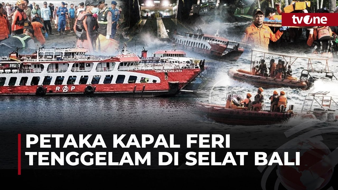 [FULL] Petaka Kapal Feri Tenggelam di Selat Bali