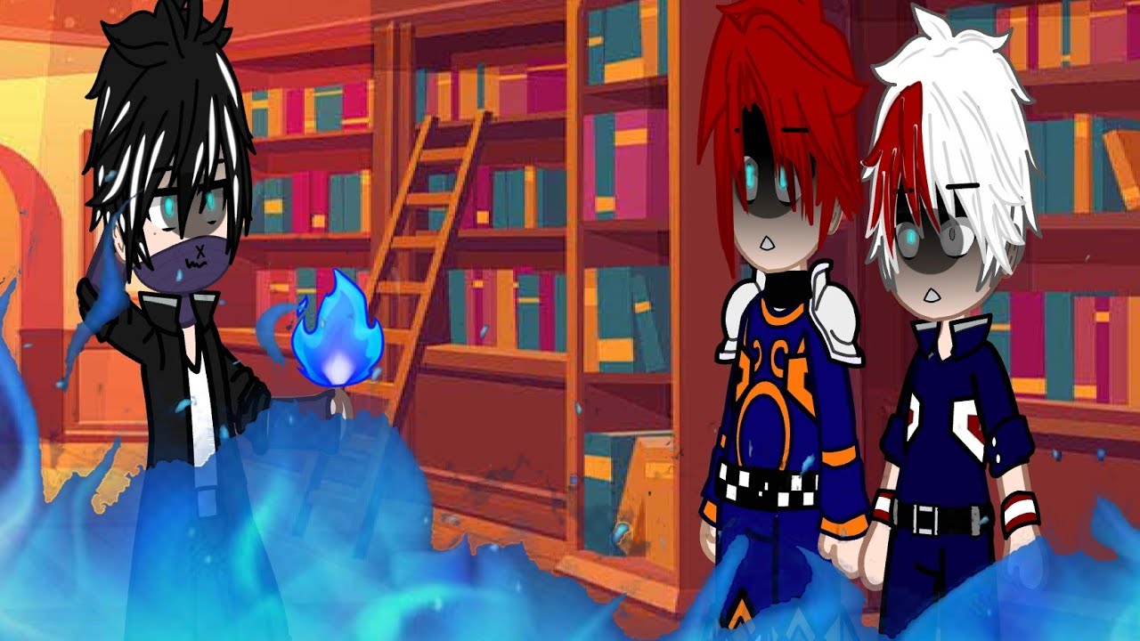Todoroki family react to toya / dabi gacha club gcrv