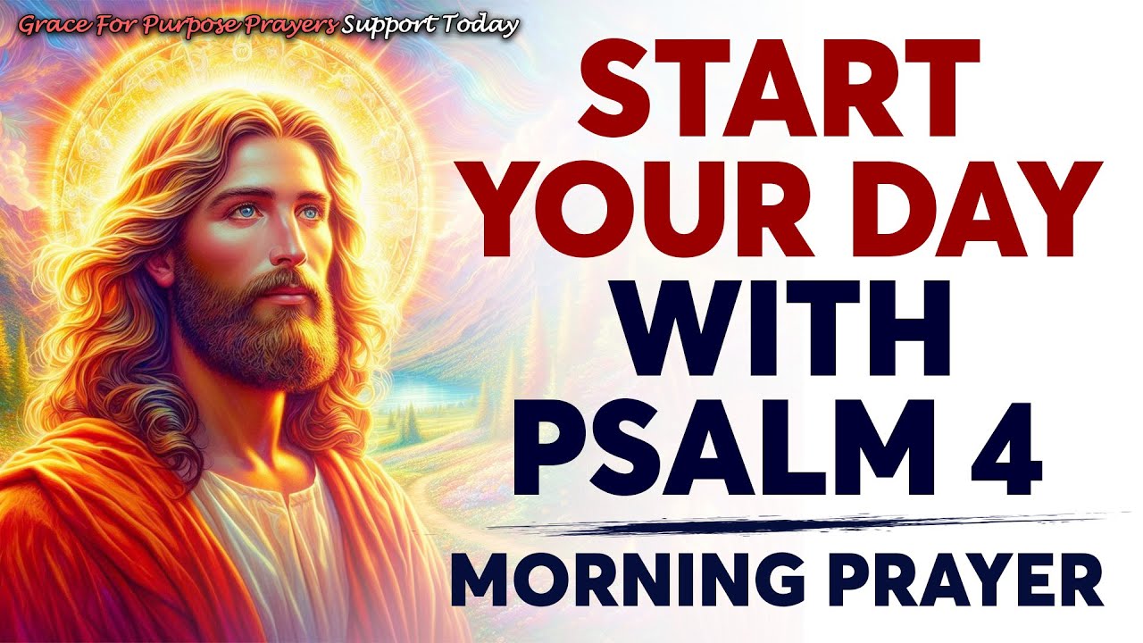 A Powerful Prayer for PEACE and TRUST in GOD| Morning Prayer With Psalm 4