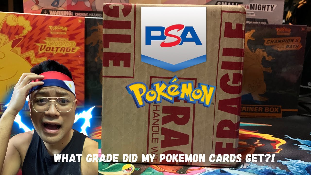 I Got My Pokemon PSA Cards!
